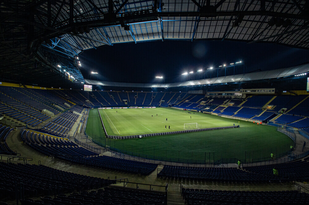 La iluminación del estadio de fútbol: indispensable