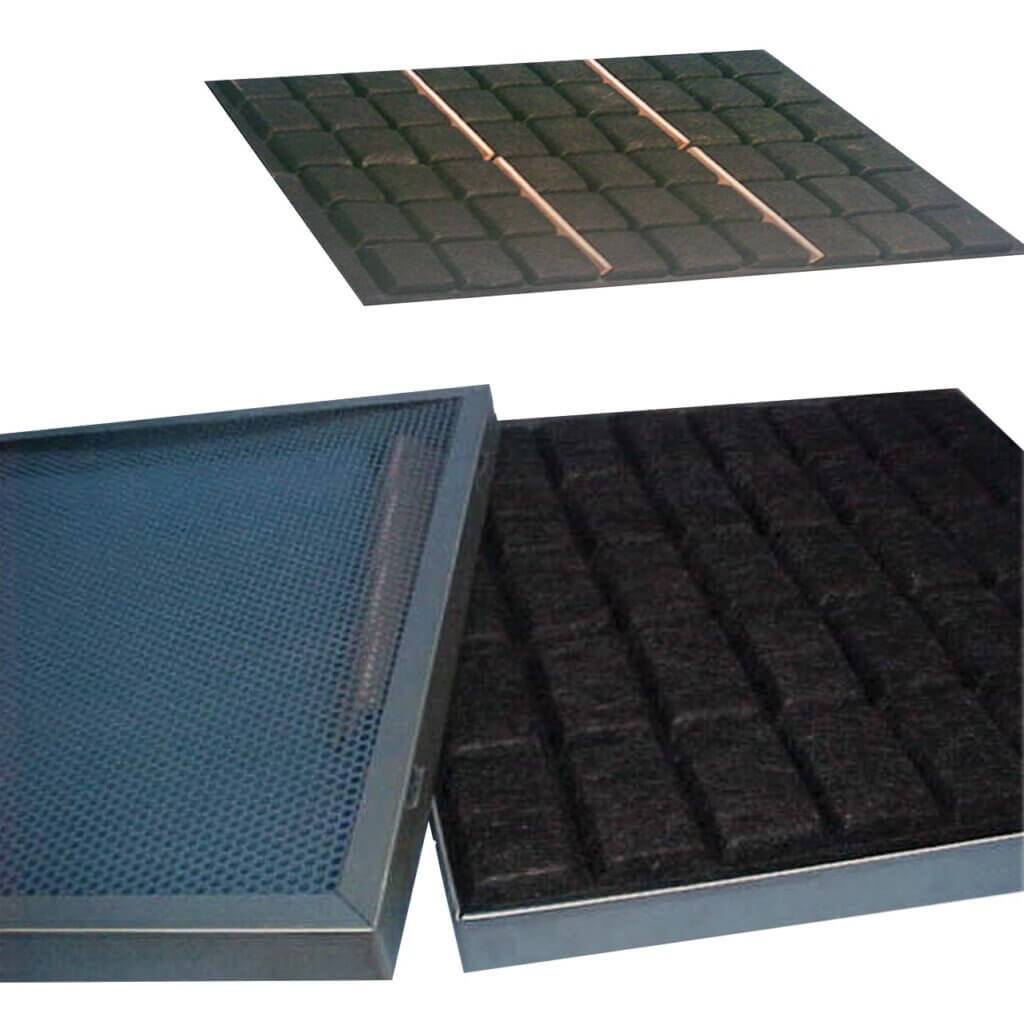 Illustration Deltrisorb FC(R) - Mat med brikker av adsorbent (CPM)